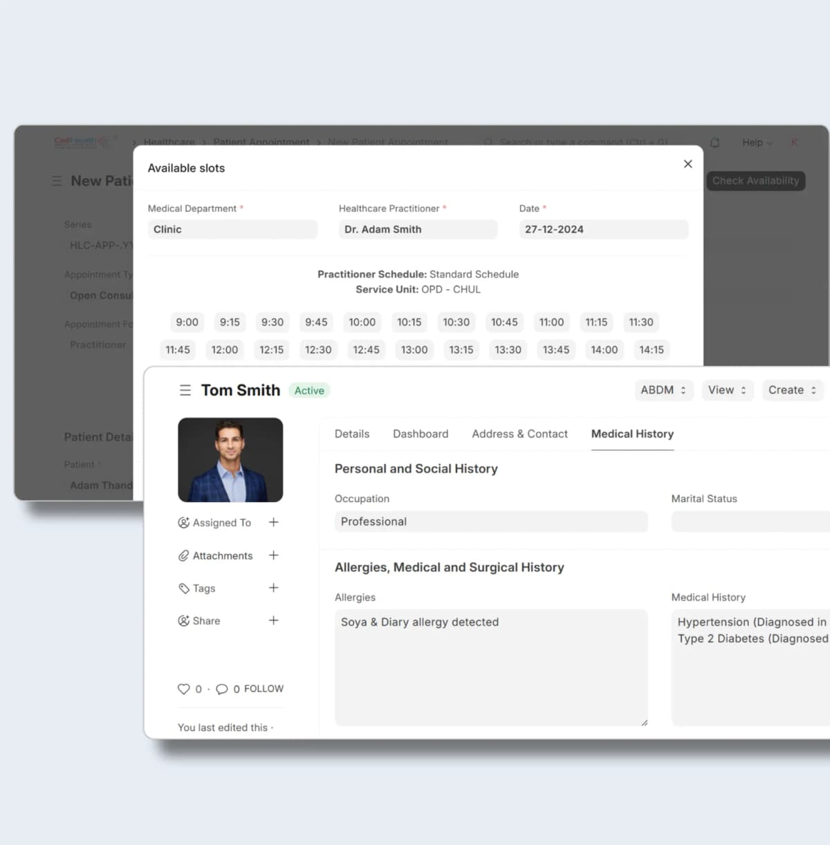 Streamlined Patient Records & Billing